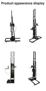 Robot <span class=keywords><strong>peintre</strong></span> mural 3D, panneau mural automatique, imprimante murale verticale 3D, machine d'impression murale, imprimante murale avec 2 buses Epson - Product Image 3