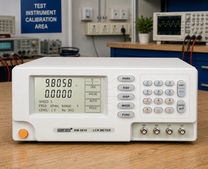 Compteur LCR Kusam Meco BR-5810M avec précision de 0,1 %, interface USB, écran LCD, protection IP55 - Product Image 1