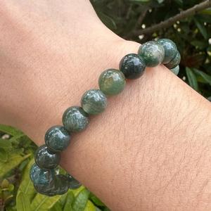 Natural Agate <b>Bracelet</b> Gemstone <b>Beaded</b> <b>Bracelet</b> For Healing Reiki Energy Jewelry Wholesale 8mm - Product Image 2