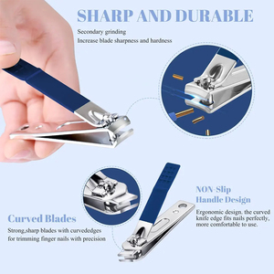 2026 Customized Manicure Kit <b>Nail</b> Tools <b>Set</b> Of 7 Pieces With <b>Nail</b> Nipper Clipper Tweezer Cuticle Scissors Manicure Kit - Product Image 3