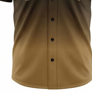 Maillot de baseball streetwear dégradé, uniforme sportif urbain, t-shirt athlétique respirant, USA Europe MALUZA INDUSTRIES - Product Image 2