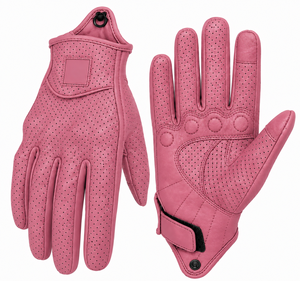 Gants de moto en cuir véritable pour hommes, personnalisés, à doigts entiers, pour BMX, course, été, OEM, ODM, faible MOQ - Product Image 6
