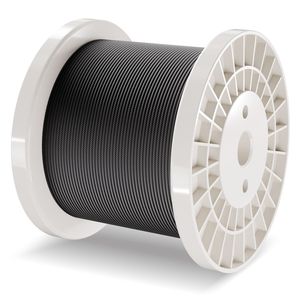 Kit Cavo in Acciaio Inossidabile 316 da 1/8'' 500 ft, Resistenza alla Rottura 1600 Lbs, 7x7 Fili, per Uso Marino, Include Tagliacavi e Guanti - Product Image 3