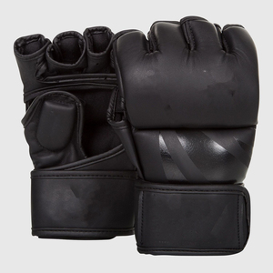 ถุงมือ MMA ถุงมือฝึกซ้อมที่ทนทาน โครงสร้างฝ่ามือแบบเปิด น้ำหนักเบา บุนวมกันกระแทกสูง สำหรับกีฬาและการออกกำลังกาย - Product Image 1