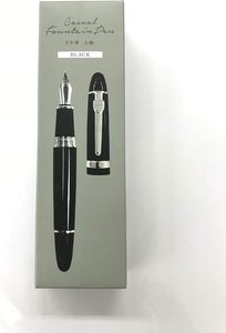 Metal 0.5mm Fountain Pen <b>Set</b> with Gift Box | Custom Logo Business <b>Writing</b> Pen | Corporate Promotional Gift in Blue/Green/Gold - Product Image 5