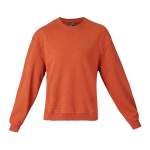 Sweat à capuche pour homme 410g en molleton argenté chaud à col ras du cou, couleur unie - Tissu tissé personnalisable en mélange coton-polyester, coupe classique - Product Image 5