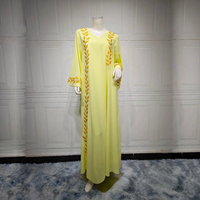 Abaya à fermeture éclair frontale pratique pour l'allaitement – Vêtement de maternité modeste pour un usage quotidien