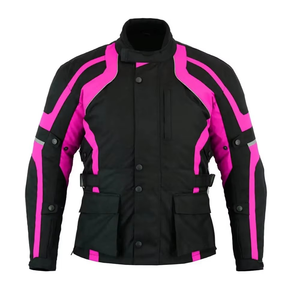 เสื้อแจ็คเก็ตสำหรับขี่มอเตอร์ไซค์ หนังรักษ์โลก ป้องกันรังสียูวี ระบายอากาศได้ดี สไตล์ใหม่ล่าสุด ราคาสุดคุ้ม คุณภาพสูง โดย SPEEMAX - Product Image 1