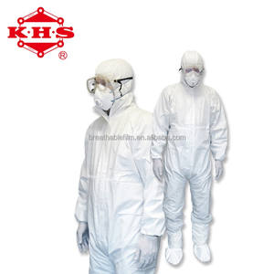 เสื้อคลุมกันน้ำและกันไวรัสสารเคมีแบบใช้แล้วทิ้ง - Product Image 1