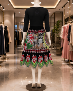 High Quality Skirts Embroidery Women Customized High Quality Pacific Island Wear Micronesian Fabric Embroidery Work Skirts - Product Image 6