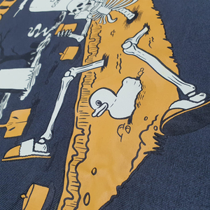 Camisetas de Manga Corta para Hombre, Cuello en V, Casuales, de Color Sólido, Transpirables, Suaves, de Corte Regular, de Poliéster/Algodón, con Estampado Serigrafiado - Product Image 3