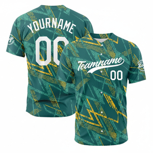 Camisetas de Béisbol Transpirables de Talla Grande, Diseño 2026, Venta al Por Mayor, Impresión Digital de Secado Rápido, Personalizadas, OEM, Hechas en Pakistán - Product Image 4