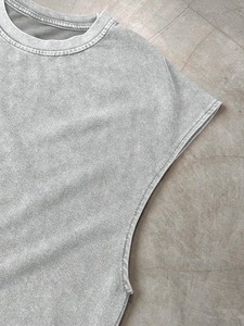 Camiseta Deportiva de Gimnasio para Hombre de Primera Calidad, 100% Algodón, Camiseta Atlética sin Mangas para Ejercicio, Precio Económico 2026 - Product Image 2