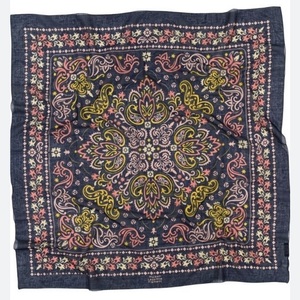 Foulard carré en coton décontracté, bandana imprimé numérique personnalisé, foulard de tête unisexe de haute qualité pour toutes les saisons - Product Image 4