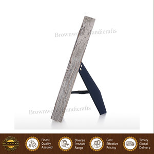 Cadre photo en bois de mangue de qualité supérieure, couleur gris foncé, qualité supérieure, pour la décoration de la maison - Product Image 2