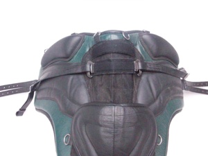 Selle en cuir sans arbre avec garde-boue - Product Image 3