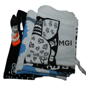 MGI 100% Organic Cotton Flour Sack <b>Kitchen</b> <b>Towels</b> Solid Color Hypoallergenic Disposable Eco-Friendly Sustainable Square <b>Towel</b> - Product Image 3