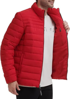 Veste matelassée à bulles personnalisée pour homme, veste d'hiver à capuche de qualité supérieure, veste bomber unisexe en polyester de haute qualité, prix abordable