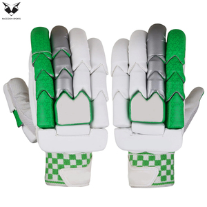Guantes de Bateo de Críquet de Diseño Personalizado, Palma de Cuero de Calidad Profesional, Espuma de Alta Densidad, Protección para los Dedos, Equipo de Críquet de Fábrica OEM - Product Image 2