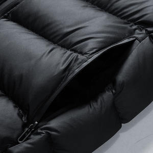 Chaleco Acolchado para Hombre con Cuello Alto de Lona, Diseño Nuevo, Relleno de Poliéster, Mangas Regulares, Servicio OEM al por Mayor - Product Image 2