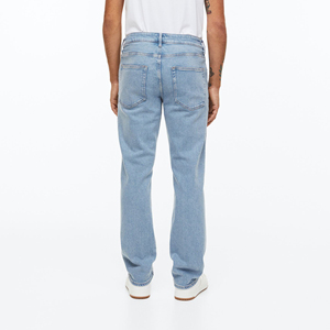 Pantalones Vaqueros de Mezclilla para Hombre, Corte Recto, Cintura Media, Ajuste Regular, Algodón, Casuales |   Pantalones de Invierno Estilo Vintage para Streetwear | - Product Image 4
