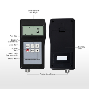 Medidor de Espesor de Revestimiento Portátil con Sonda NF/F 0-1250um con Función de Apagado Automático - Product Image 6