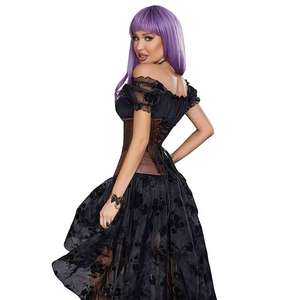 Corsets Vintage pour Femmes, Sexy, Sculptants, Respirants, Modernes, en Brocart, pour Grandes Tailles - Product Image 4