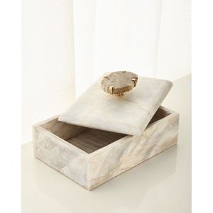 Boîte de rangement décorative moderne en résine pour l'organisation et l'exposition de cartes de poker - Product Image 6