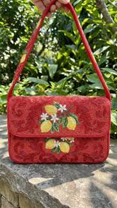 Handmade Coral Starfish Beaded Shoulder Bag Coastal Summer <b>Handbag</b> - Product Image 4