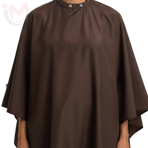 ผ้าคลุมตัดผมสีดำล้วน โพลีเอสเตอร์ กันน้ำ เป็นมิตรกับสิ่งแวดล้อม ยี่ห้อ IMANS ENTERPRISES - Product Image 2