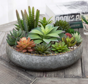 Galvanized Metal Best Selling Heavy Duty Long Lasting Iron Planter Round Shape <b>for</b> Ascent Homes Floor Decor in Cheap Price - Product Image 4