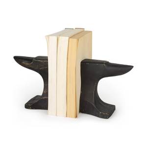 Sujetalibros Elegantes de Acero, Soporte Decorativo Resistente para Libros, Organizador de Libros con Estilo para el Espacio de Trabajo, Accesorio Interior Contemporáneo - Product Image 1