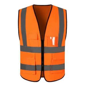 Chaleco de Seguridad Reflectante de Alta Visibilidad para Obras de Construcción NESTA SPORTS, Ropa Reflectante Portátil para Seguridad y Tráfico - Product Image 5