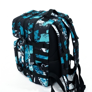 กระเป๋าเป้สะพายหลัง Rydom Tactical Camo PVC 56L กันน้ำ ระบบ Molle ปิดด้วยซิปและตัวล็อค ปรับแต่งสีได้ สำหรับกีฬากลางแจ้งและเดินป่า - Product Image 2
