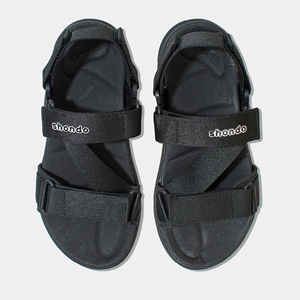 Lightweight Quick-drying New Item Unisex Casual Sport Sandals Cross-strap Open Toe Design with Removable Strap Full Black - Product Image 2