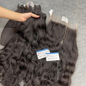 Extensiones de Cabello Ondulado Natural de Moda, 100% Cabello Vietnamita, Paquetes de Cabello con Puntas Gruesas y Acabado de Alta Gama, Gran Stock Disponible - Product Image 6