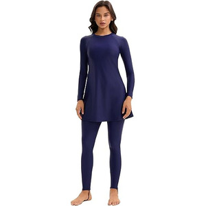 2026 Burkini Modest Swimsuit Muslmane Islamic Clothing Modern <b>Conservative</b> Swimming Costumes Two Piece Bath Suit - Product Image 6