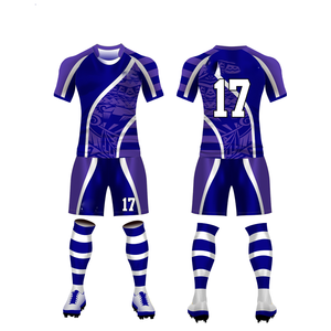 Ensemble de maillots de football américain pour hommes, bleu marine et vert sarcelle, avec impression du nom du joueur, sublimation, évacuation de l'humidité, manches courtes, coupe athlétique, toutes saisons - Product Image 3