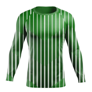 Maillot de bain Rashguard Homme 2026 OEM ODM à manches longues en Spandex imprimé numérique, respirant, pour la gym, le surf, la plongée, protection UV - Product Image 5