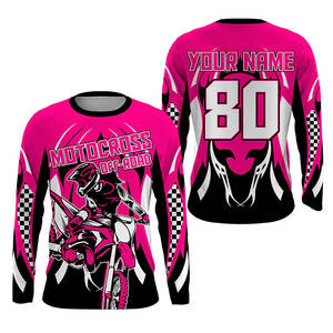 Ropa de Ciclismo de Manga Larga al por Mayor, Jersey Personalizado para Descenso de Montaña, Jersey de Ciclismo para Hombre, Motocross - Product Image 2