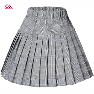 Ensembles chemise et jupe d'uniforme scolaire de haute qualité pour filles, en Spandex/Coton, vente en gros, personnalisables, pour adultes et universités - Product Image 1