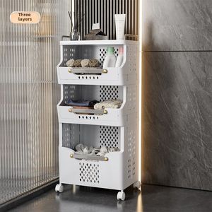 Cesto della biancheria appeso a parete con puleggia pieghevole vestiti sporchi di stoccaggio per uso bagno - Product Image 6