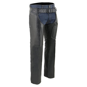 Samroz Sports - Pantalones de Cuero Personalizados para Hombre, Calidad Premium, Totalmente Forrados, con Bolsillo para Monedas, para Motociclistas, Logotipo Personalizado Frontal, Color Negro - Product Image 6