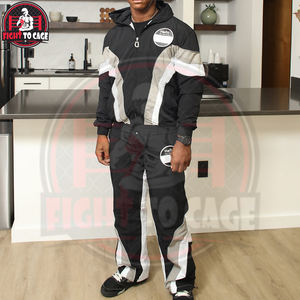 Survêtement en nylon automne 2026, personnalisable avec logo de marque, deux pièces, cordon de serrage, respirant, léger, coupe-vent, séchage rapide, pantalon taille haute - Product Image 6