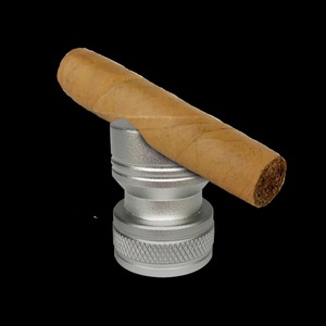 <b>Vintage</b> Brass Round Desktop <b>Ashtray</b> with Lid for Restaurant Use - Product Image 2