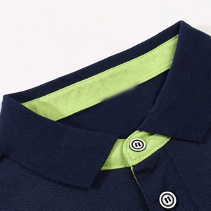 Nouveaux polos slim fit pour hommes, couleur personnalisée, haute qualité, logo personnalisé, vente en ligne à prix raisonnable - Product Image 3
