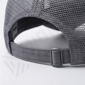 Casquette de baseball unisexe personnalisée OEM, en coton, avec fermeture snapback, en gros, pour hommes, sport, maille personnalisée, qualité supérieure, design respirant - Product Image 6
