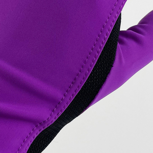 Gants de billard sans doigts 2026 les plus vendus, unisexe, violet, en polyester, à enfiler, pour droitier - Product Image 5