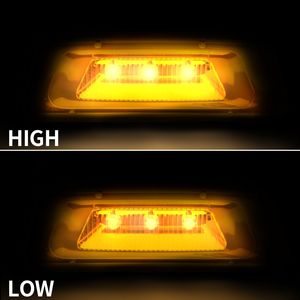 2 Luci LED Laterali di Segnalazione con Lente Ambrata Compatibili con Kenworth T680 T880 Peterbilt 576 - Product Image 2