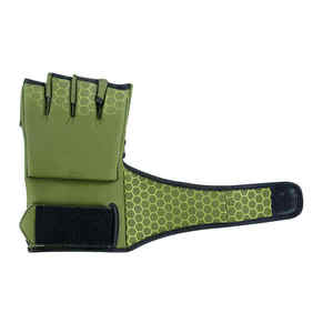 Guantes Híbridos Térmicos de MMA con Palma Abierta y Cierre de Gancho y Bucle para Lucha en Jaula, Entrenamiento de Artes Marciales al Aire Libre, Competición Profesional - Product Image 4